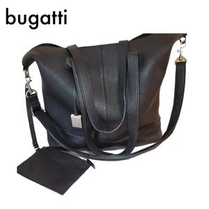 Bugatti Leather Tote Bag